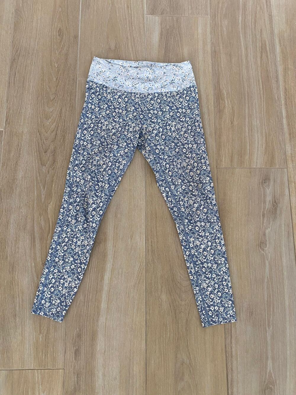 Summersalt Floral High Rise Leggings Size 10
